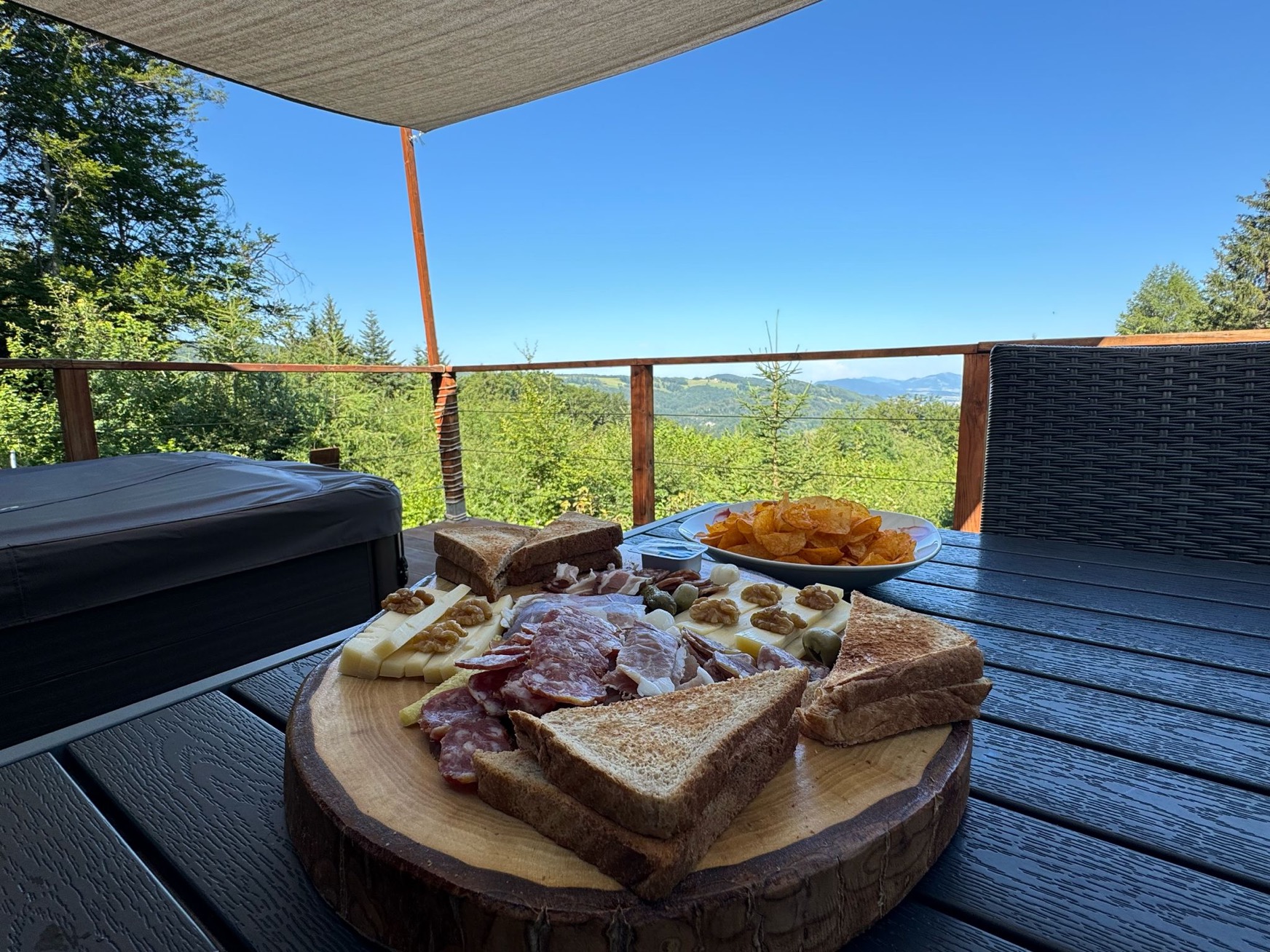Apéro sur la terrasse