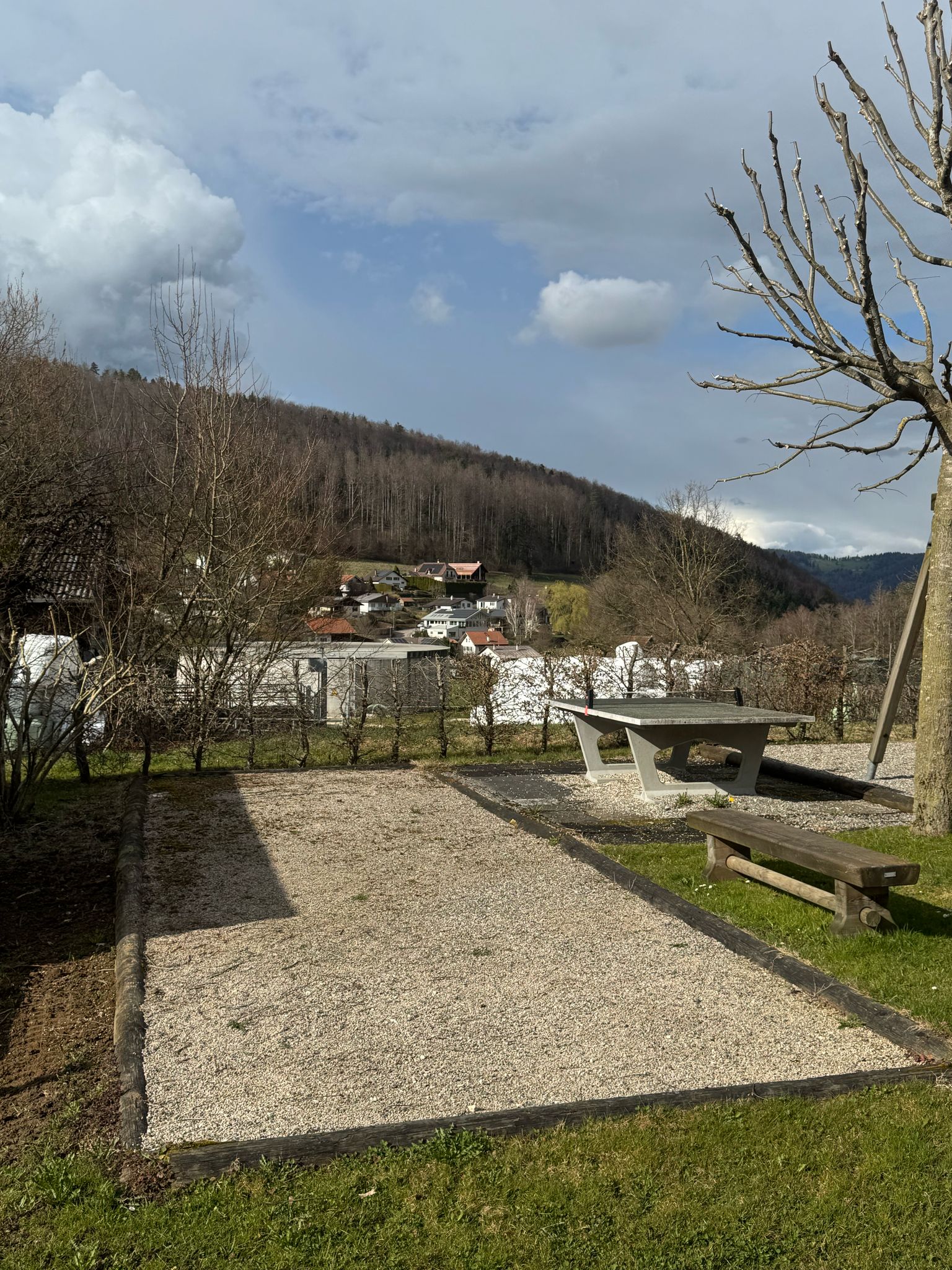 Terrain de pétanque