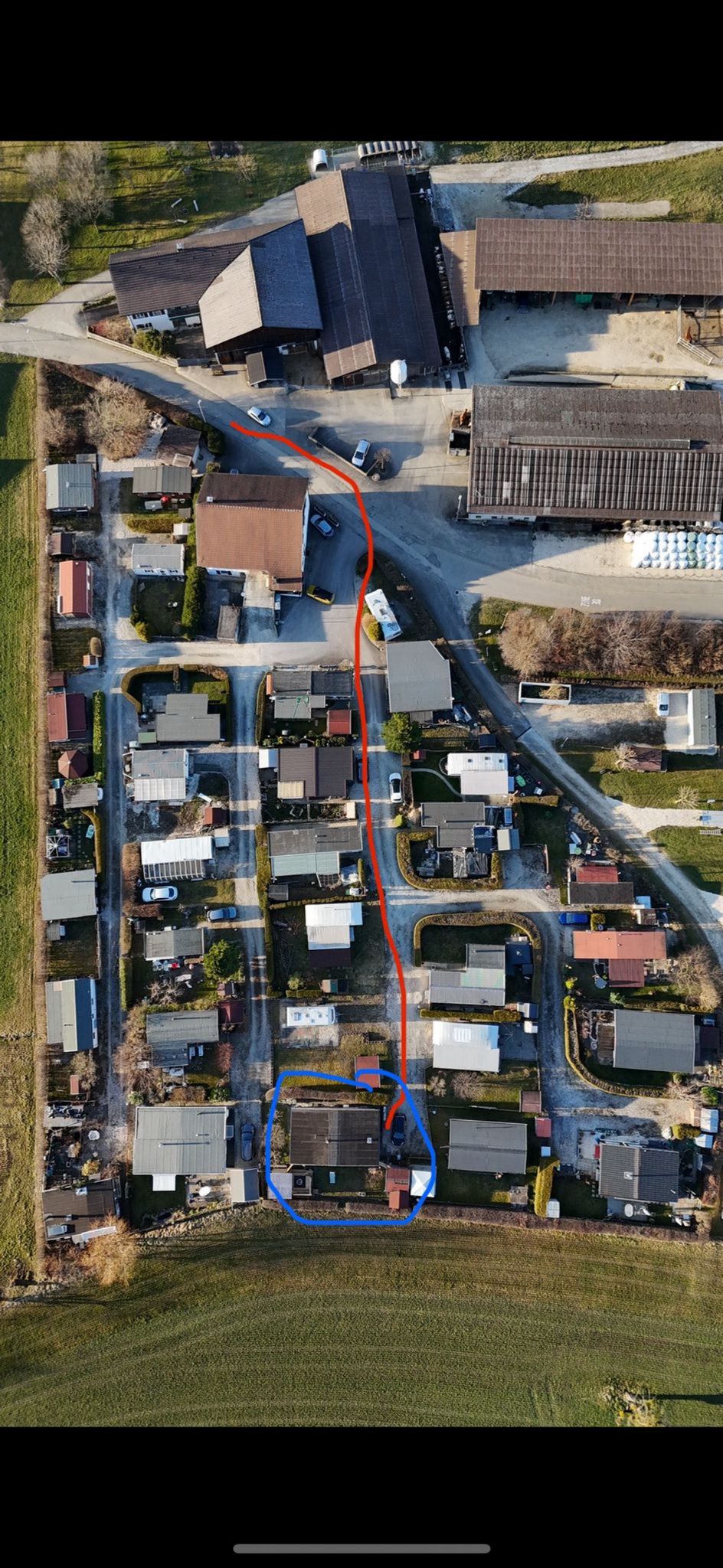 Plan du camping de Rebeuvelier